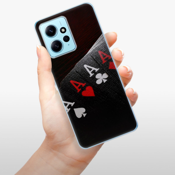 Silikonové pouzdro iSaprio - Xiaomi Redmi Note 12 5G / Xiaomi Poco X5 5G - Poker