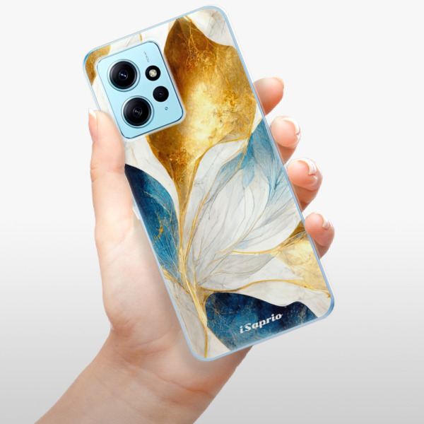 Silikonové pouzdro iSaprio - Xiaomi Redmi Note 12 5G / Xiaomi Poco X5 5G - Blue Leaves