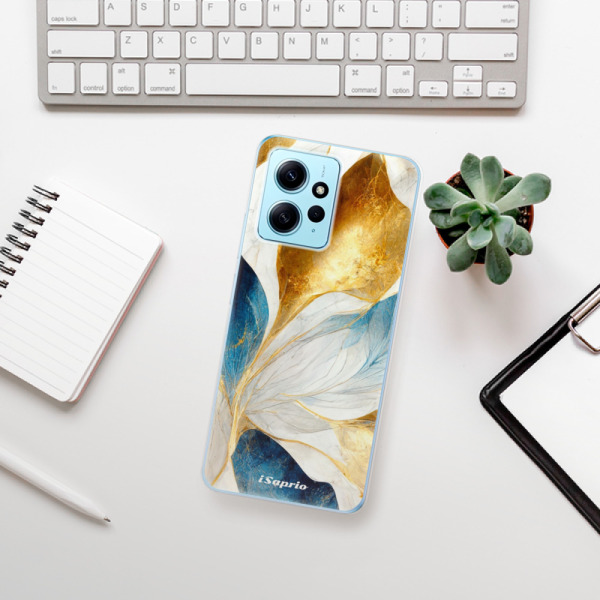Silikonové pouzdro iSaprio - Xiaomi Redmi Note 12 5G / Xiaomi Poco X5 5G - Blue Leaves