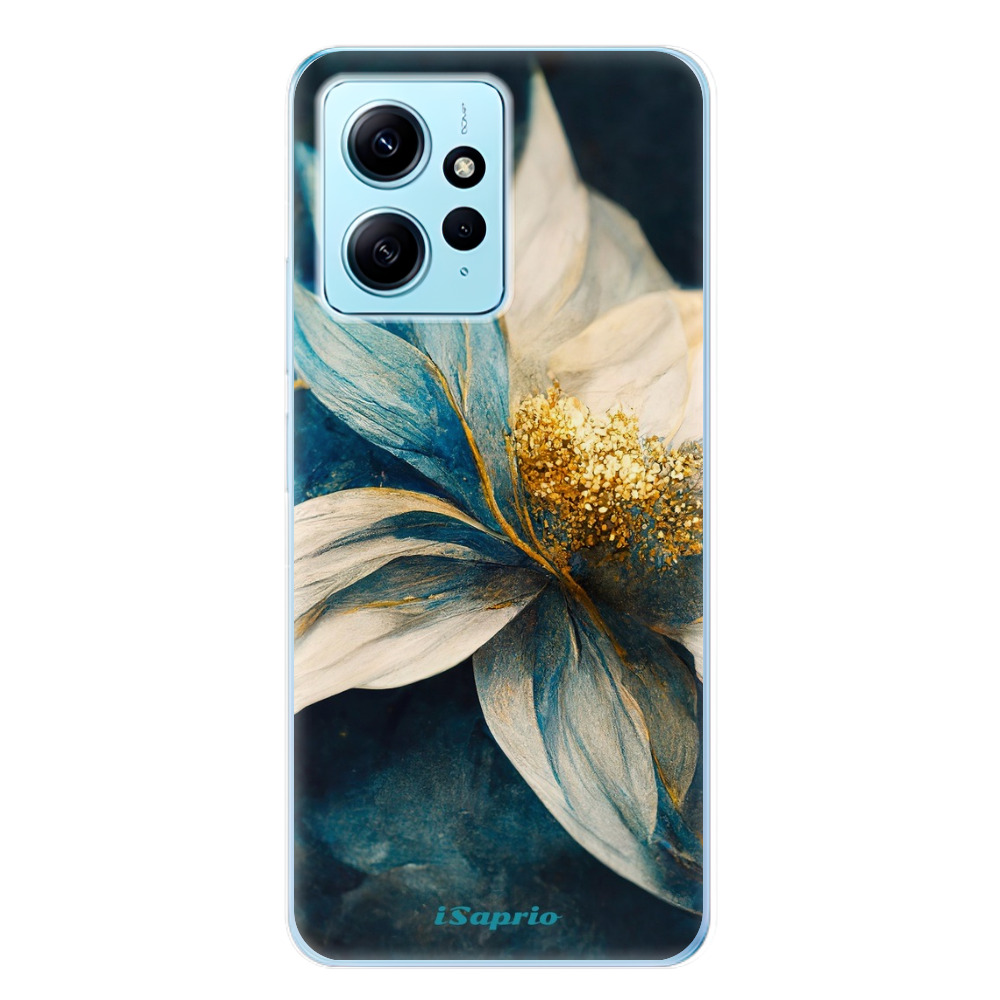 Odolné silikonové pouzdro iSaprio - Blue Petals - Xiaomi Redmi Note 12 5G