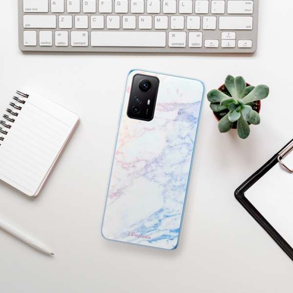Silikonové pouzdro iSaprio - Xiaomi Redmi Note 12S - Raibow Marble 10