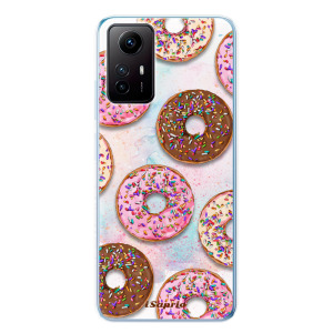 Silikonové pouzdro iSaprio - Xiaomi Redmi Note 12S - Donuts 11