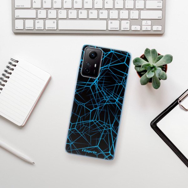 Silikonové pouzdro iSaprio - Xiaomi Redmi Note 12S - Abstract Outlines 12