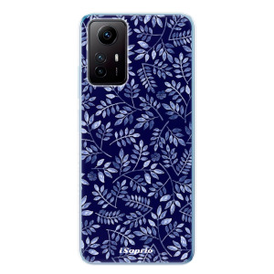 Silikonové pouzdro iSaprio - Xiaomi Redmi Note 12S - Blue Leaves 05