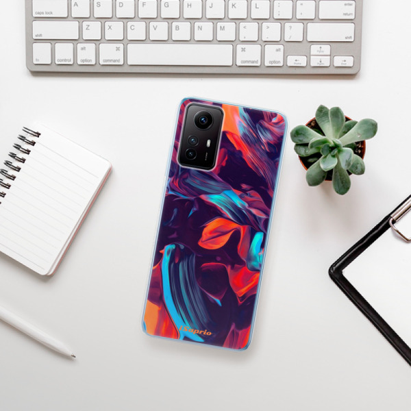 Silikonové pouzdro iSaprio - Xiaomi Redmi Note 12S - Color Marble 19