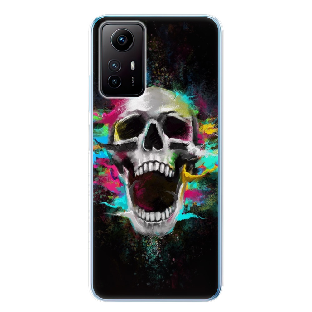 Odolné silikonové pouzdro iSaprio - Skull in Colors - Xiaomi Redmi Note 12S
