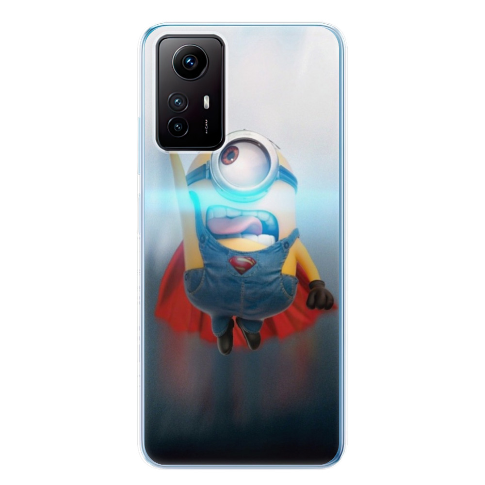Silikonové odolné pouzdro iSaprio Mimons Superman 02 na mobil Xiaomi Redmi Note 12S (Odolný silikonový kryt, obal, pouzdro iSaprio Mimons Superman 02 na mobilní telefon Xiaomi Redmi Note 12S)