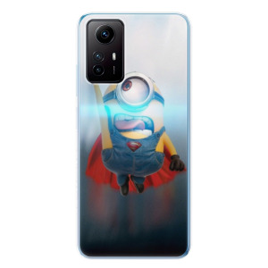 Silikonové pouzdro iSaprio - Xiaomi Redmi Note 12S - Mimons Superman 02