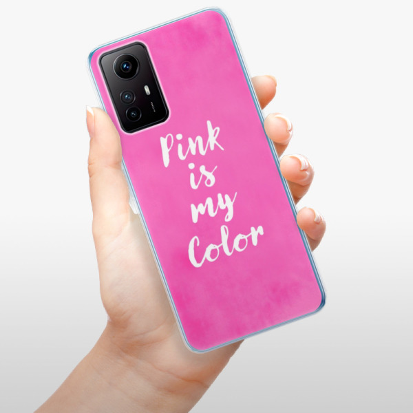 Silikonové pouzdro iSaprio - Xiaomi Redmi Note 12S - Pink is my color
