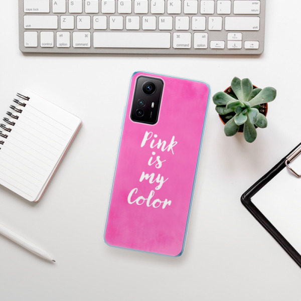 Silikonové pouzdro iSaprio - Xiaomi Redmi Note 12S - Pink is my color