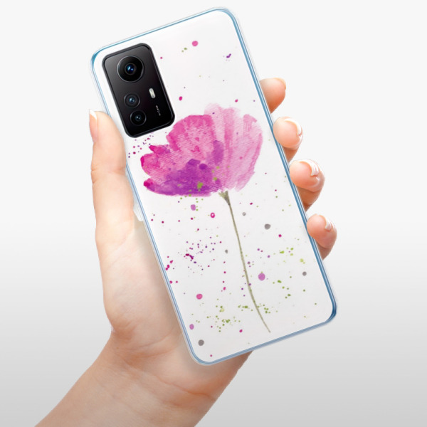 Silikonové pouzdro iSaprio - Xiaomi Redmi Note 12S - Poppies
