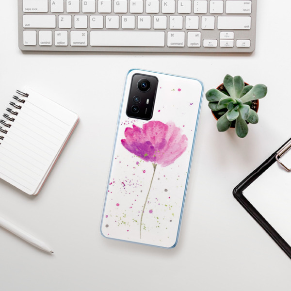 Silikonové pouzdro iSaprio - Xiaomi Redmi Note 12S - Poppies