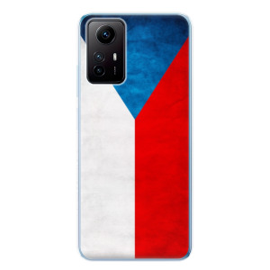 Silikonové pouzdro iSaprio - Xiaomi Redmi Note 12S - Czech Flag