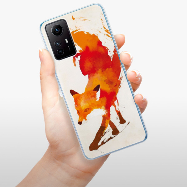 Silikonové pouzdro iSaprio - Xiaomi Redmi Note 12S - Fast Fox