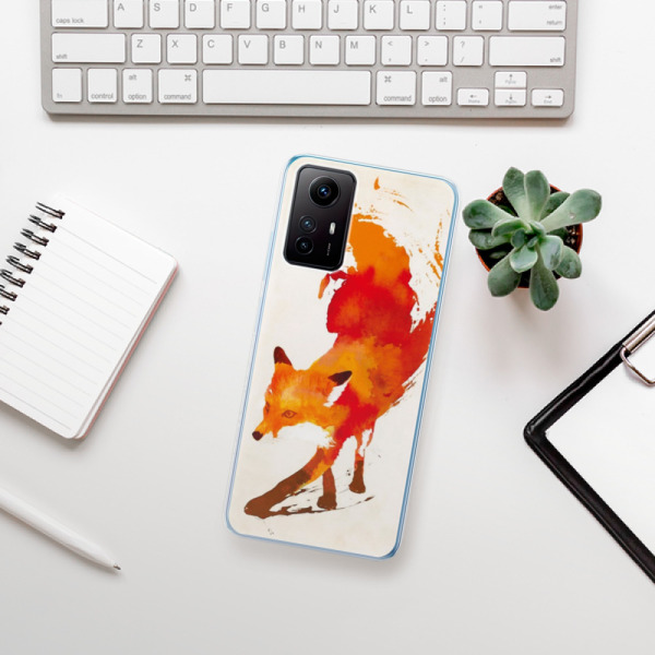 Silikonové pouzdro iSaprio - Xiaomi Redmi Note 12S - Fast Fox
