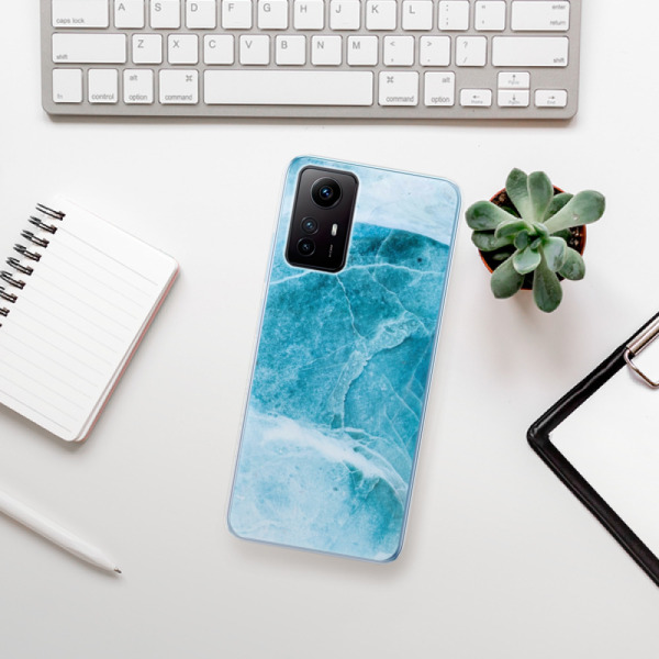 Silikonové pouzdro iSaprio - Xiaomi Redmi Note 12S - Blue Marble