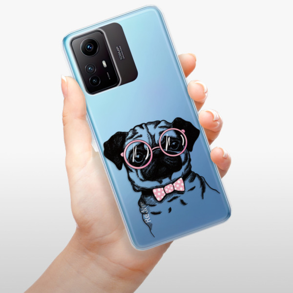 Silikonové pouzdro iSaprio - Xiaomi Redmi Note 12S - The Pug