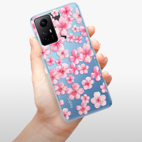 Silikonové pouzdro iSaprio - Xiaomi Redmi Note 12S - Flower Pattern 05