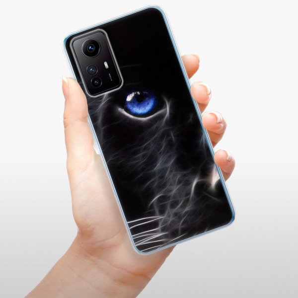Silikonové pouzdro iSaprio - Xiaomi Redmi Note 12S - Black Puma