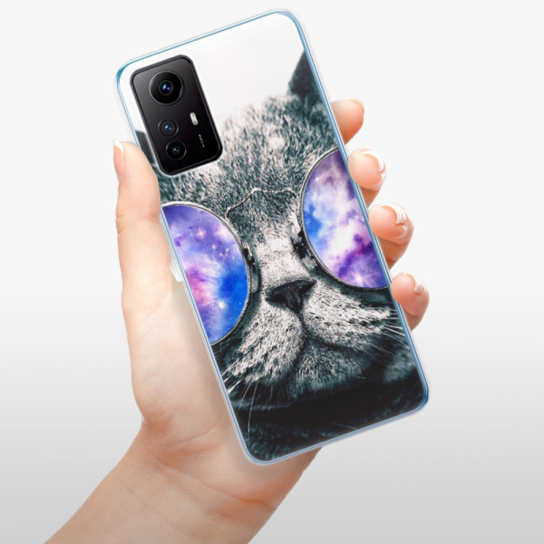 Silikonové pouzdro iSaprio - Xiaomi Redmi Note 12S - Galaxy Cat