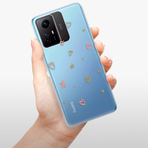 Silikonové pouzdro iSaprio - Xiaomi Redmi Note 12S - Lovely Pattern