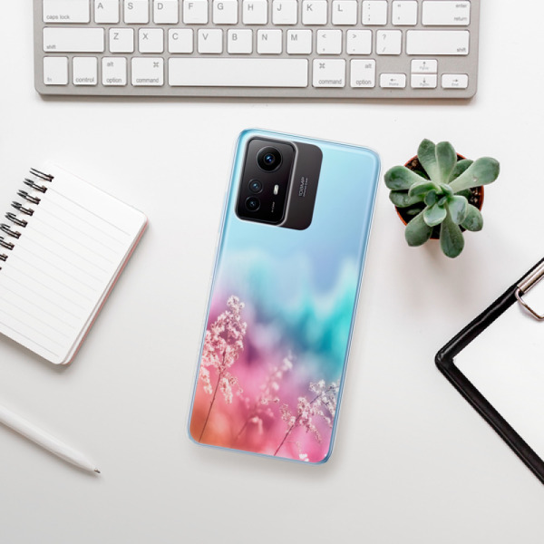 Silikonové pouzdro iSaprio - Xiaomi Redmi Note 12S - Rainbow Grass