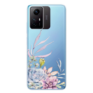 Silikonové pouzdro iSaprio - Xiaomi Redmi Note 12S - Succulent 01