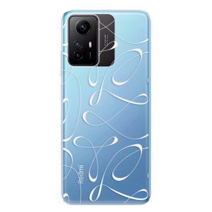 Silikonové pouzdro iSaprio - Xiaomi Redmi Note 12S - Fancy white