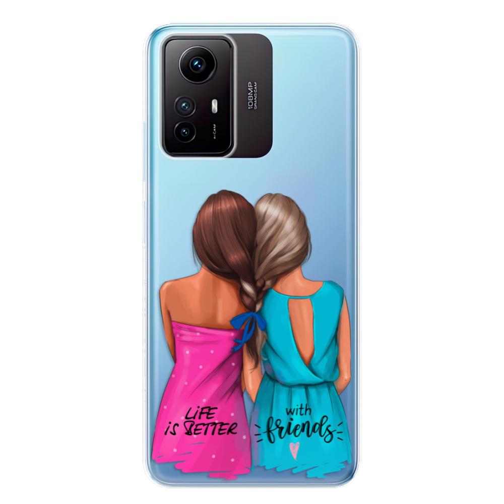 Silikonové odolné pouzdro iSaprio Best Friends na mobil Xiaomi Redmi Note 12S (Odolný silikonový kryt, obal, pouzdro iSaprio Best Friends na mobilní telefon Xiaomi Redmi Note 12S)