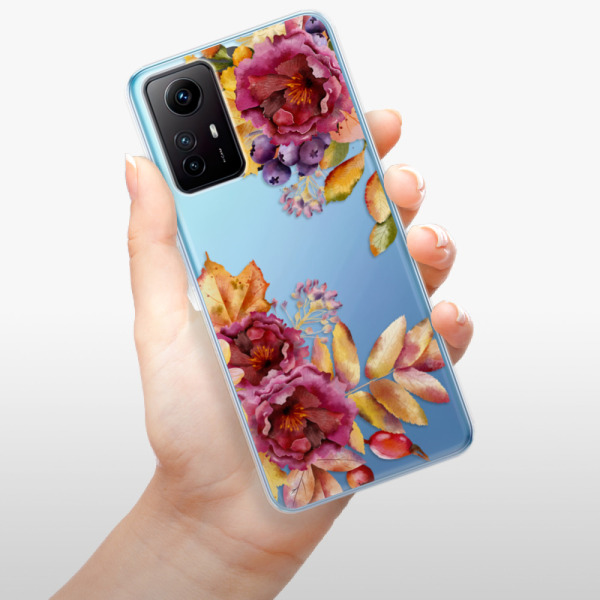 Silikonové pouzdro iSaprio - Xiaomi Redmi Note 12S - Fall Flowers