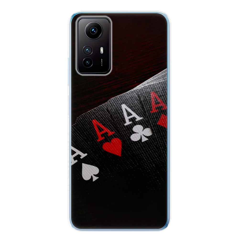 Silikonové odolné pouzdro iSaprio Poker na mobil Xiaomi Redmi Note 12S (Odolný silikonový kryt, obal, pouzdro iSaprio Poker na mobilní telefon Xiaomi Redmi Note 12S)