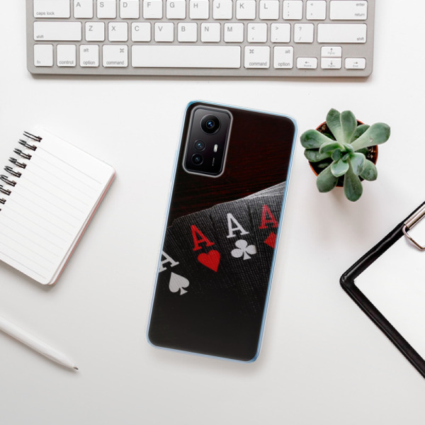 Silikonové pouzdro iSaprio - Xiaomi Redmi Note 12S - Poker