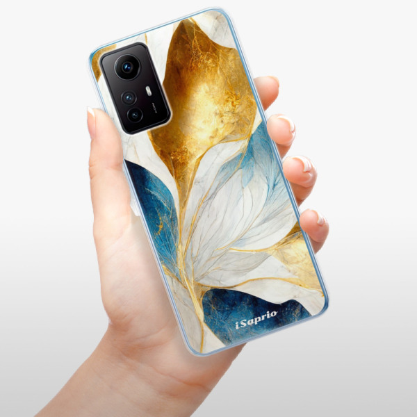 Silikonové pouzdro iSaprio - Xiaomi Redmi Note 12S - Blue Leaves