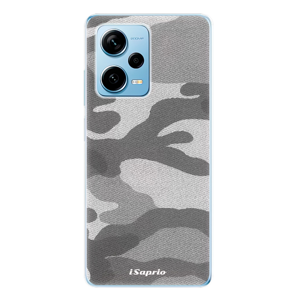 Odolné silikonové pouzdro iSaprio - Gray Camuflage 02 - Xiaomi Redmi Note 12 Pro 5G / Poco X5 Pro 5G