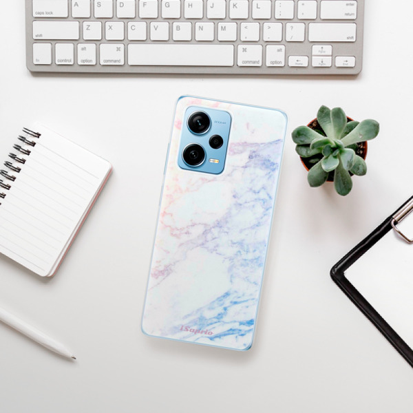 Silikonové pouzdro iSaprio - Xiaomi Redmi Note 12 Pro 5G / Poco X5 Pro 5G - Raibow Marble 10