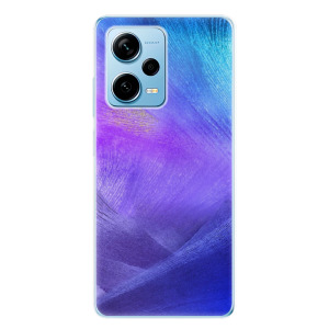 Silikonové pouzdro iSaprio - Xiaomi Redmi Note 12 Pro 5G / Poco X5 Pro 5G - Purple Feathers