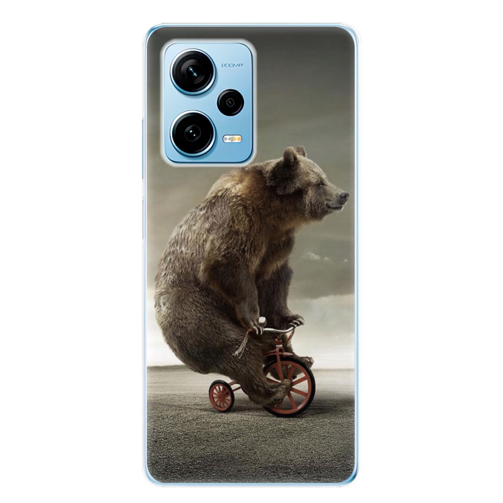 Silikonové odolné pouzdro iSaprio Bear 01 na mobil Xiaomi Redmi Note 12 Pro 5G / Poco X5 Pro 5G (Odolný silikonový kryt, obal, pouzdro iSaprio Bear 01 na mobilní telefon Xiaomi Redmi Note 12 Pro 5G / Poco X5 Pro 5G)