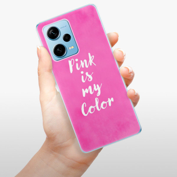 Silikonové pouzdro iSaprio - Xiaomi Redmi Note 12 Pro 5G / Poco X5 Pro 5G - Pink is my color