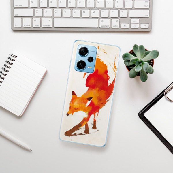 Silikonové pouzdro iSaprio - Xiaomi Redmi Note 12 Pro 5G / Poco X5 Pro 5G - Fast Fox