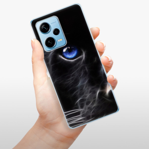 Silikonové pouzdro iSaprio - Xiaomi Redmi Note 12 Pro 5G / Poco X5 Pro 5G - Black Puma