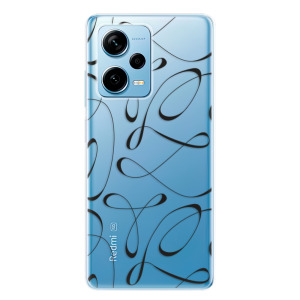 Silikonové pouzdro iSaprio - Xiaomi Redmi Note 12 Pro 5G / Poco X5 Pro 5G - Fancy black