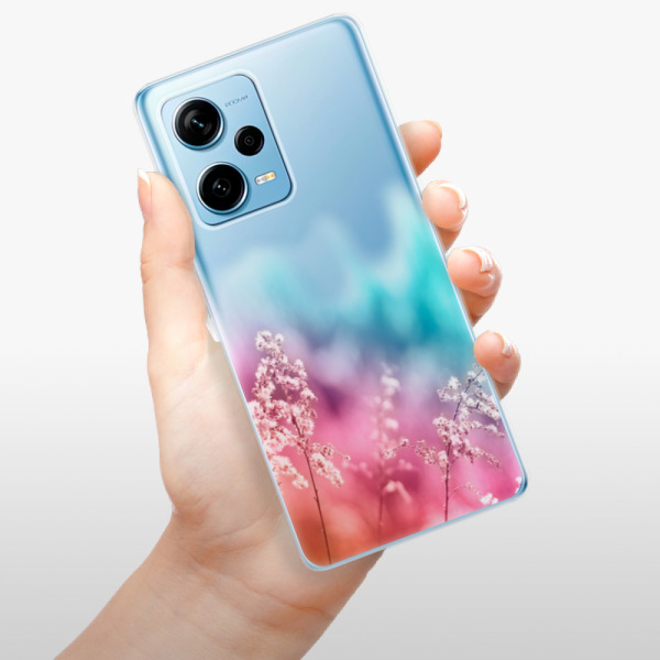 Silikonové pouzdro iSaprio - Xiaomi Redmi Note 12 Pro 5G / Poco X5 Pro 5G - Rainbow Grass