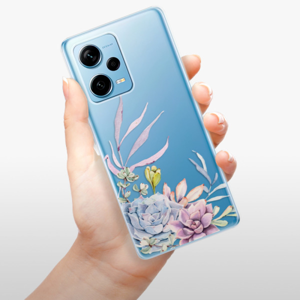 Silikonové pouzdro iSaprio - Xiaomi Redmi Note 12 Pro 5G / Poco X5 Pro 5G - Succulent 01