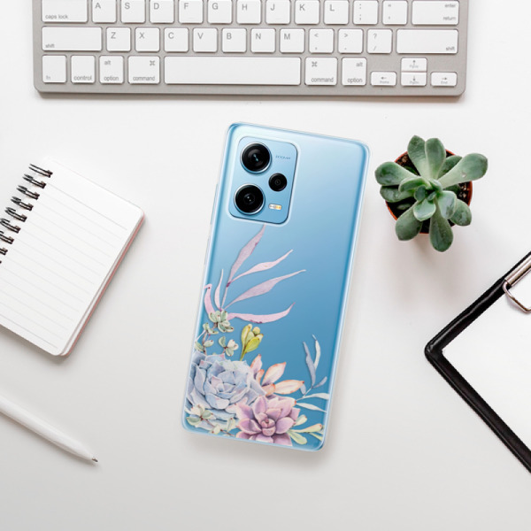 Silikonové pouzdro iSaprio - Xiaomi Redmi Note 12 Pro 5G / Poco X5 Pro 5G - Succulent 01