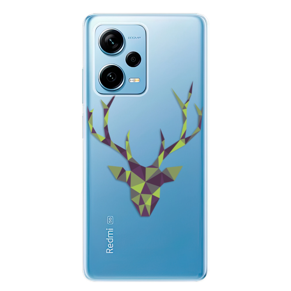 Odolné silikonové pouzdro iSaprio - Deer Green - Xiaomi Redmi Note 12 Pro 5G / Poco X5 Pro 5G