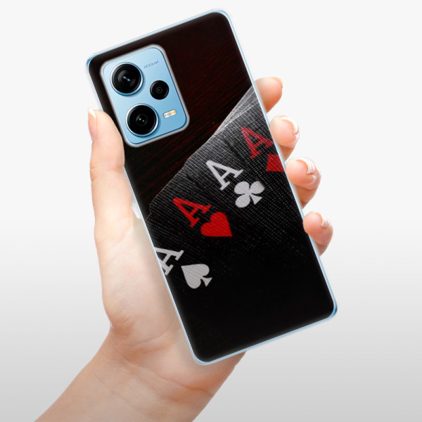 Silikonové pouzdro iSaprio - Xiaomi Redmi Note 12 Pro 5G / Poco X5 Pro 5G - Poker