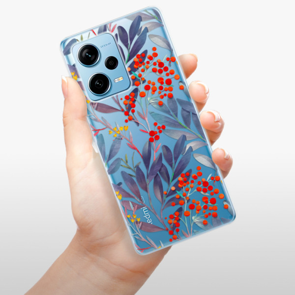 Silikonové pouzdro iSaprio - Xiaomi Redmi Note 12 Pro 5G / Poco X5 Pro 5G - Rowanberry