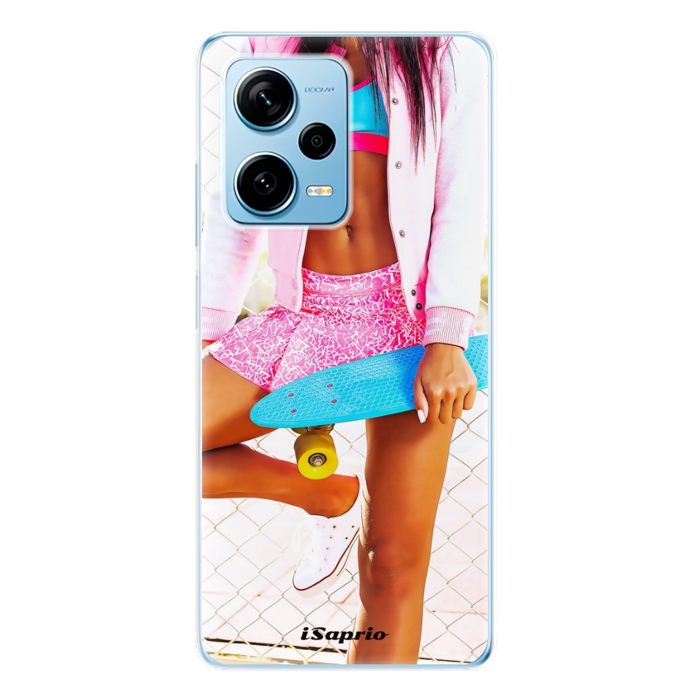 Odolné silikonové pouzdro iSaprio - Skate girl 01 - Xiaomi Redmi Note 12 Pro 5G / Poco X5 Pro 5G