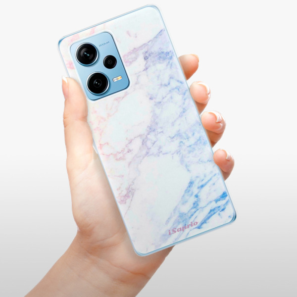 Silikonové pouzdro iSaprio - Xiaomi Redmi Note 12 Pro Plus 5G - Raibow Marble 10