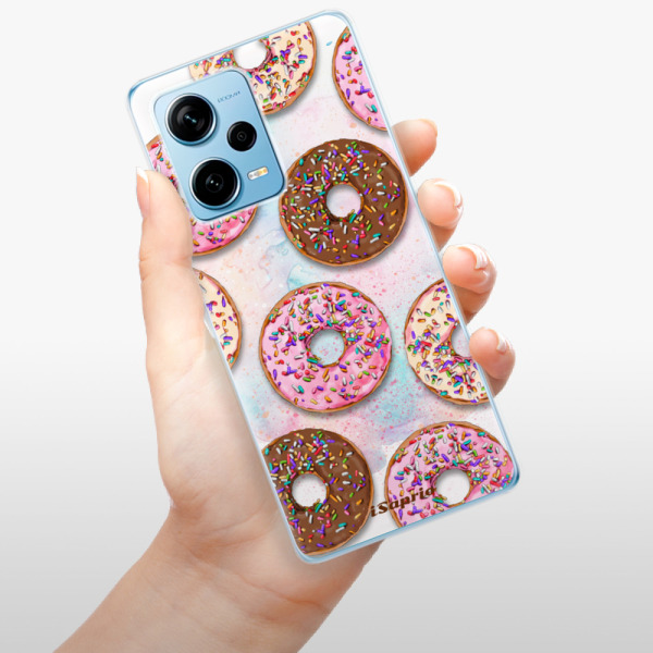Silikonové pouzdro iSaprio - Xiaomi Redmi Note 12 Pro Plus 5G - Donuts 11